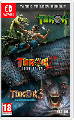 Einfach und sicher online bestellen: Turok Trilogy Bundle (PEGI) in Österreich kaufen.
