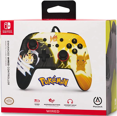 Einfach und sicher online bestellen: Nintendo Switch Pikachu vs Meowth Controller in Österreich kaufen.