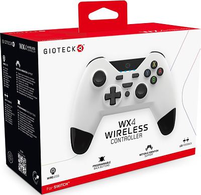 Einfach und sicher online bestellen: Gioteck WX-4 Wirel. Prem. Blueto. LED Cont. White in Österreich kaufen.