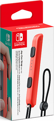 Einfach und sicher online bestellen: Nintendo Switch Handgelenksschlaufe Neon-Rot in Österreich kaufen.