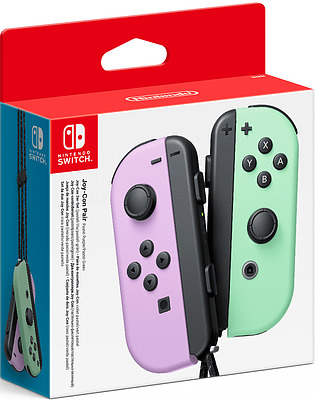 Einfach und sicher online bestellen: Nintendo Switch Joy-Con 2er-Set Pastell-lila/grün in Österreich kaufen.