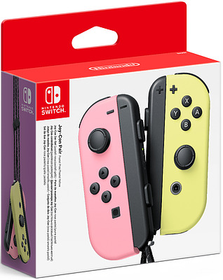 Einfach und sicher online bestellen: Nintendo Switch Joy-Con 2er-Set Pastell-rosa/gelb in Österreich kaufen.
