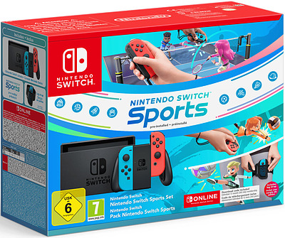 Einfach und sicher online bestellen: Nintendo Switch + Switch Sports-Set in Österreich kaufen.