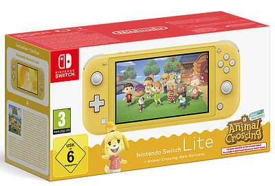 Einfach und sicher online bestellen: Nintendo Switch Lite + Animal Crossing Gelb in Österreich kaufen.