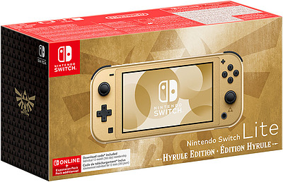 Einfach und sicher online bestellen: Nintendo Switch Lite Hyrule Edition in Österreich kaufen.