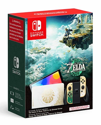 Einfach und sicher online bestellen: Nintendo Switch OLED The Legend of Zelda: TotKE in Österreich kaufen.