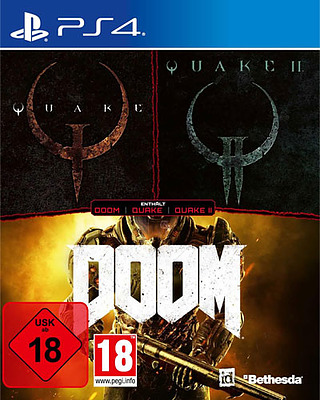 Einfach und sicher online bestellen: Action Pack Vol.4 Quake + Quake 2 + Doom 2016 in Österreich kaufen.