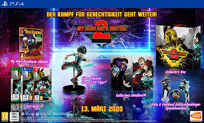 Einfach und sicher online bestellen: My Hero One's Justice 2 Collectors Edition (PEGI) in Österreich kaufen.