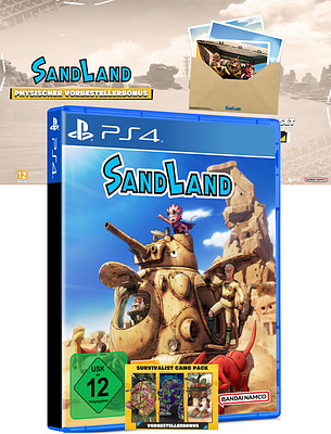 Einfach und sicher online bestellen: Sand Land + 4 Boni in Österreich kaufen.
