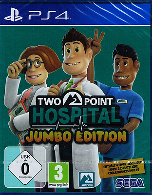 Einfach und sicher online bestellen: Two Point Hospital Jumbo Edition in Österreich kaufen.