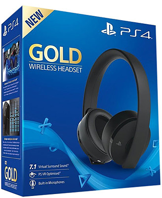 Einfach und sicher online bestellen: PlayStation Wireless Stereo Headset Gold Edition in Österreich kaufen.