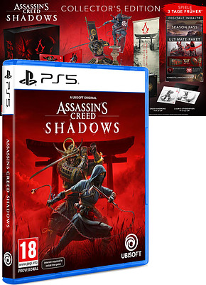 Einfach und sicher online bestellen: Assassins Creed Shadows Collectors Edition in Österreich kaufen.