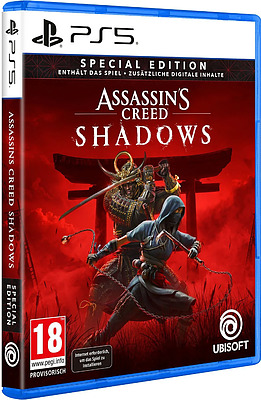 Einfach und sicher online bestellen: Assassins Creed Shadows Special Edition (PEGI) in Österreich kaufen.