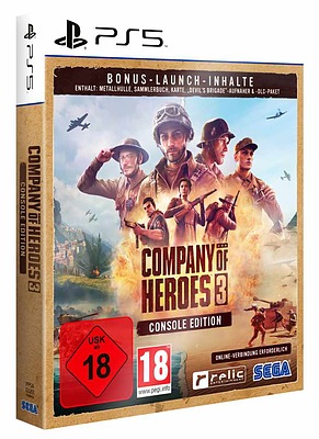 Einfach und sicher online bestellen: Company of Heroes 3 Launch Edition + 5 Boni in Österreich kaufen.