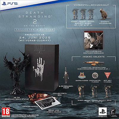 Einfach und sicher online bestellen: Death Stranding 2 On the Beach Collectors Edition  in Österreich kaufen.