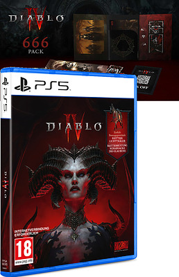 Einfach und sicher online bestellen: Diablo IV + Boni inkl. 666 Pack (AT-PEGI) in Österreich kaufen.