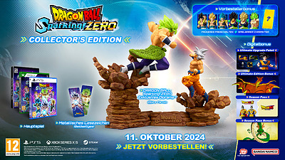 Einfach und sicher online bestellen: Dragon Ball Sparking Zero Collectors Edition in Österreich kaufen.