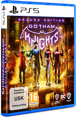 Einfach und sicher online bestellen: Gotham Knights Deluxe Edition + 2 Boni in Österreich kaufen.