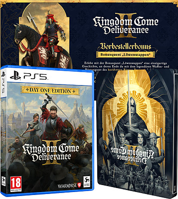 Einfach und sicher online bestellen: Kingdom Come: Deliverance II DayOne Steelbook Edit in Österreich kaufen.