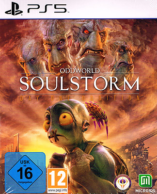 Einfach und sicher online bestellen: Oddworld: Soulstorm DayOne Steelbook Edition in Österreich kaufen.
