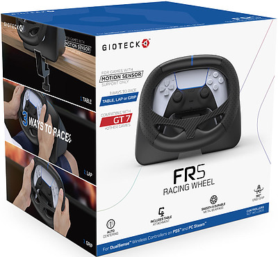 Einfach und sicher online bestellen: Gioteck Racing Wheel fr DualSense Wireless in Österreich kaufen.