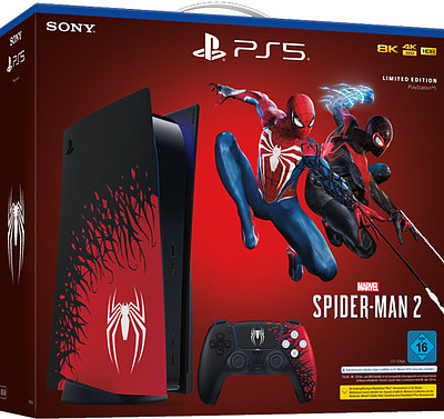 Einfach und sicher online bestellen: Playstation 5 Spiderman 2 Konsole + Spiel in Österreich kaufen.