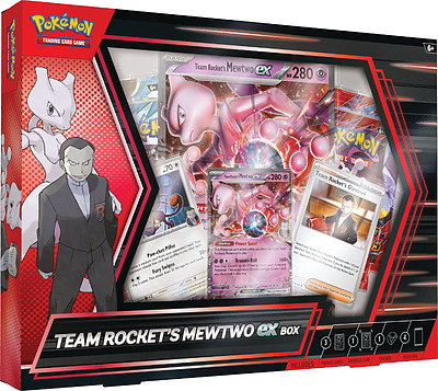 Einfach und sicher online bestellen: Pokemon Team Rockets Mewtwo EX-Kollektion in Österreich kaufen.