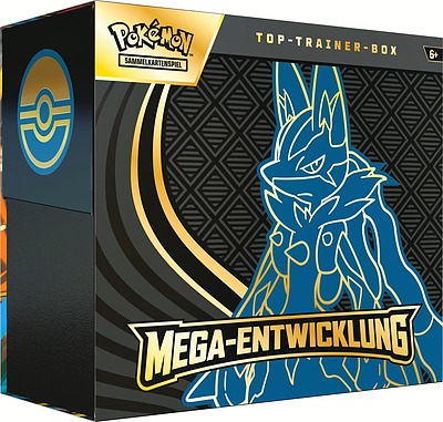 Einfach und sicher online bestellen: Pokemon ME01 Top Trainer Box A in Österreich kaufen.