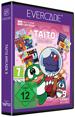 Einfach und sicher online bestellen: Blaze Evercade Taito Arcade Collection 3 in Österreich kaufen.