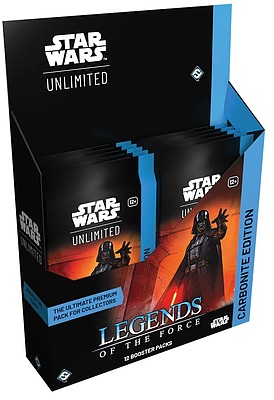 Einfach und sicher online bestellen: SWU Legends of the Force Carbonite-Booster-Display in Österreich kaufen.