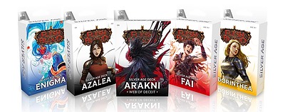 Einfach und sicher online bestellen: Flesh & Blood Silver Age: Chapter 2 Deck Display in Österreich kaufen.