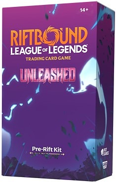 Einfach und sicher online bestellen: Riftbound Set 3: Unleashed Pre-Rift Event Kit in Österreich kaufen.