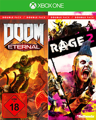 Einfach und sicher online bestellen: DOOM Eternal + Rage 2 in Österreich kaufen.