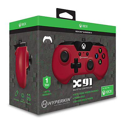 Einfach und sicher online bestellen: Xbox One Controller X91 rot in Österreich kaufen.