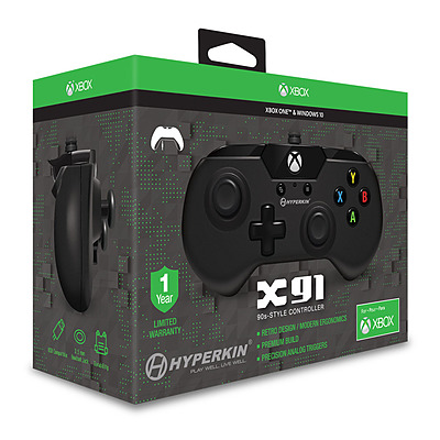 Einfach und sicher online bestellen: Xbox One Controller X91 schwarz in Österreich kaufen.