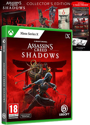 Einfach und sicher online bestellen: Assassins Creed Shadows Collectors Edition in Österreich kaufen.