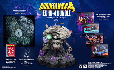 Einfach und sicher online bestellen: Borderlands 4 Echobot Collectors Edition in Österreich kaufen.