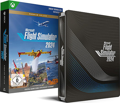 Einfach und sicher online bestellen: Flight Simulator 2024 Deluxe Steelbook in Österreich kaufen.