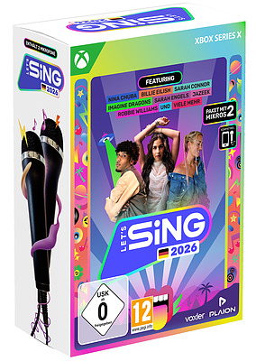 Einfach und sicher online bestellen: Let's Sing 2026 + 2 Mikrofone in Österreich kaufen.