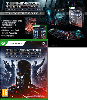 Einfach und sicher online bestellen: Terminator Resistance - Complete Col. Edn. (PEGI) in Österreich kaufen.