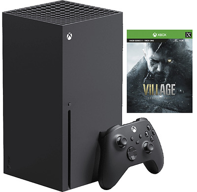 Einfach und sicher online bestellen: Xbox Series X SET D1 [Resident Evil Village DLX] in Österreich kaufen.