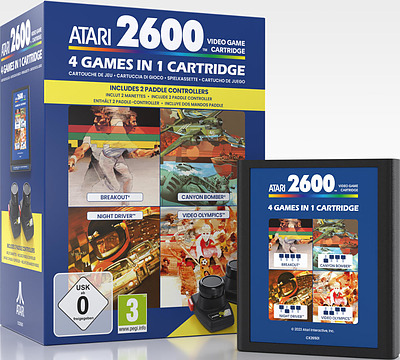 Einfach und sicher online bestellen: 4 in 1 Game Cartridge and Paddle Pack in Österreich kaufen.