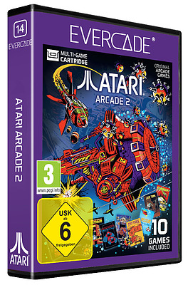 Einfach und sicher online bestellen: Blaze Evercade Atari Arcade Collection 2 in Österreich kaufen.