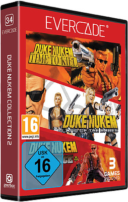 Einfach und sicher online bestellen: Blaze Evercade Duke Nukem Collection 2 in Österreich kaufen.