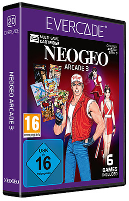Einfach und sicher online bestellen: Blaze Evercade Neogeo Arcade 3 in Österreich kaufen.