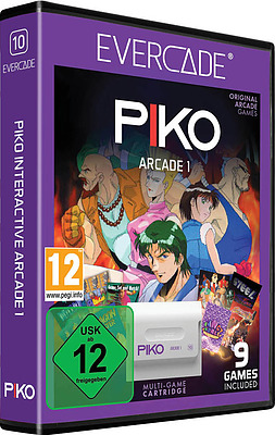Einfach und sicher online bestellen: Blaze Evercade Piko Arcade Collection 1 Cartridge in Österreich kaufen.