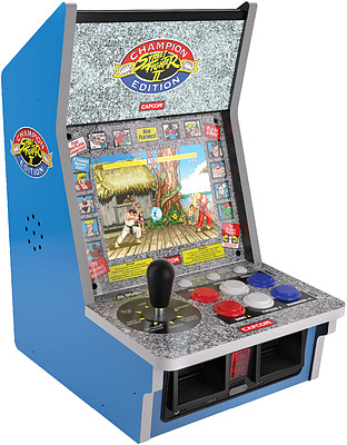 Einfach und sicher online bestellen: Blaze Evercade Alpha Street Fighter Bartop Arcade in Österreich kaufen.