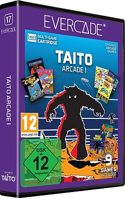 Einfach und sicher online bestellen: Blaze Evercade Taito Arcade Collection 1 in Österreich kaufen.
