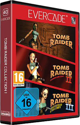 Einfach und sicher online bestellen: Blaze Evercade Tomb Raider Collection 1 Cart. in Österreich kaufen.