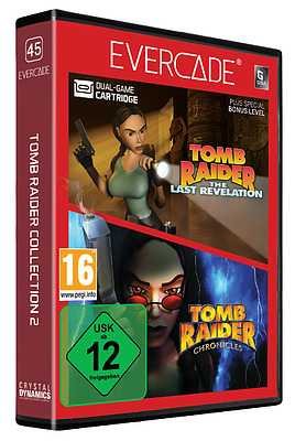 Einfach und sicher online bestellen: Blaze Evercade Tomb Raider Collection 2 Cart. in Österreich kaufen.